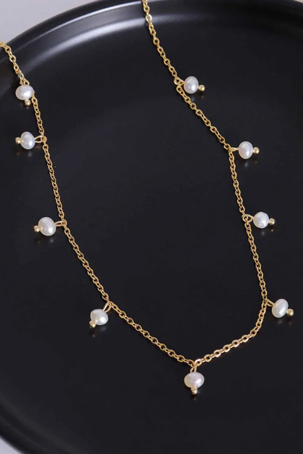 Freshwater pearl loose pearl necklace women's collarbone chain - AstroVerse™