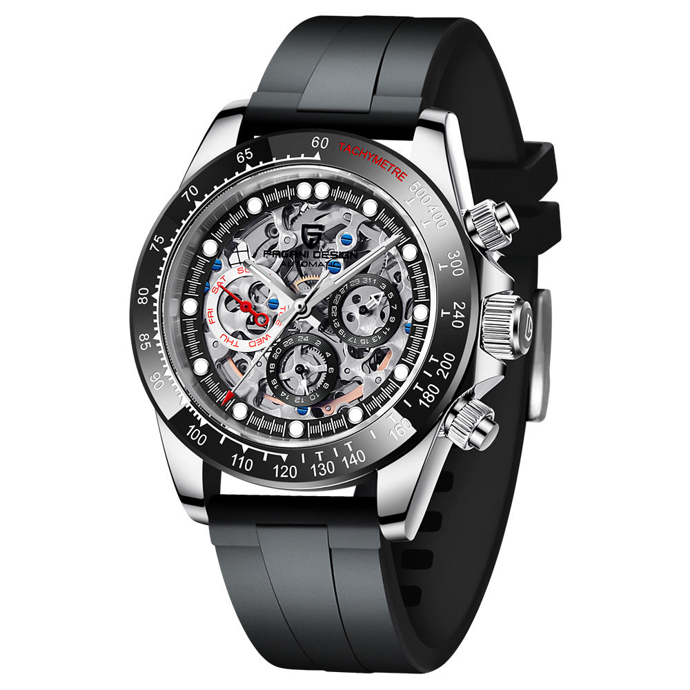 Paganidesign Men's Multifunction Automatic Mechanical Watch - AstroVerse™