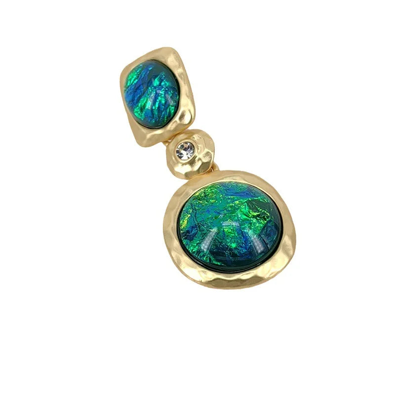 Vintage Turquoise Statement Earrings