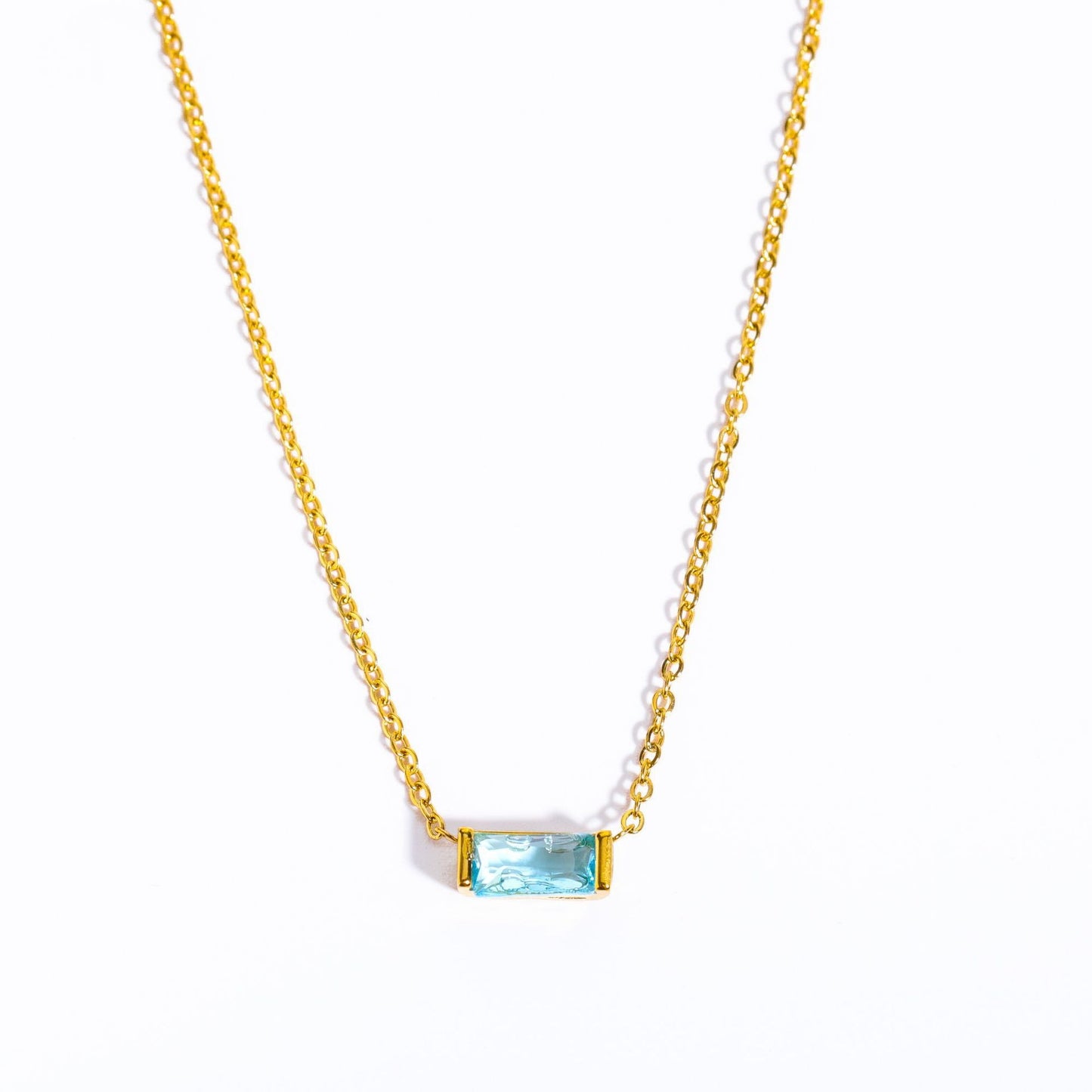 Twelve Birthday Stone Necklace 12 Birthday Stone Zirconia