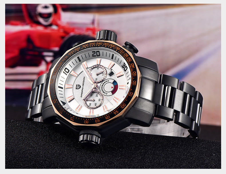 PAGANI DESIGN Multifunction Quartz Watch - AstroVerse™