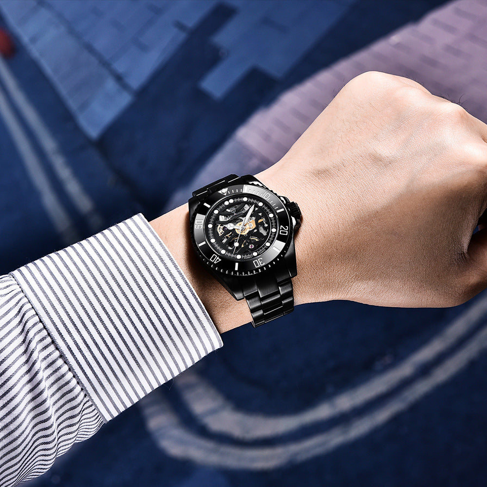 PAGANI Steel Band Mechanical Watch - AstroVerse™