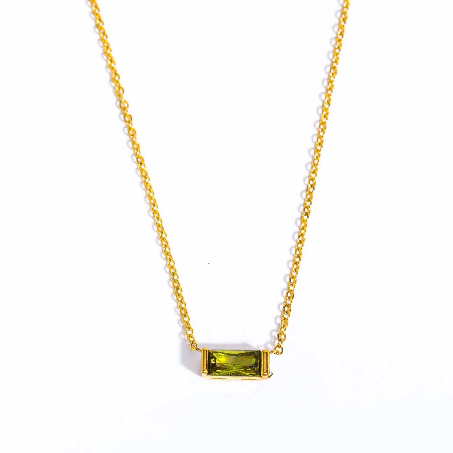 Twelve Birthday Stone Necklace 12 Birthday Stone Zirconia