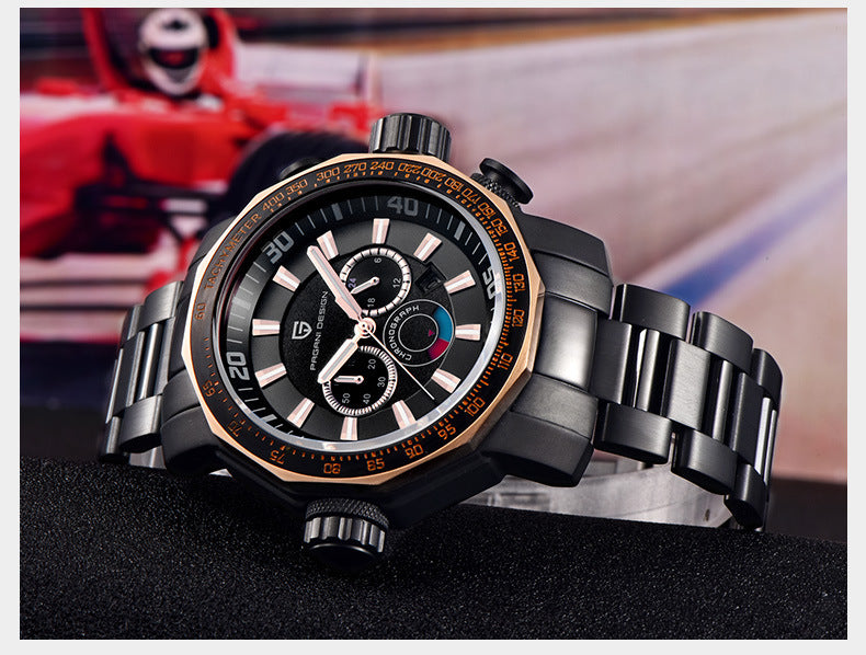 PAGANI DESIGN Multifunction Quartz Watch - AstroVerse™