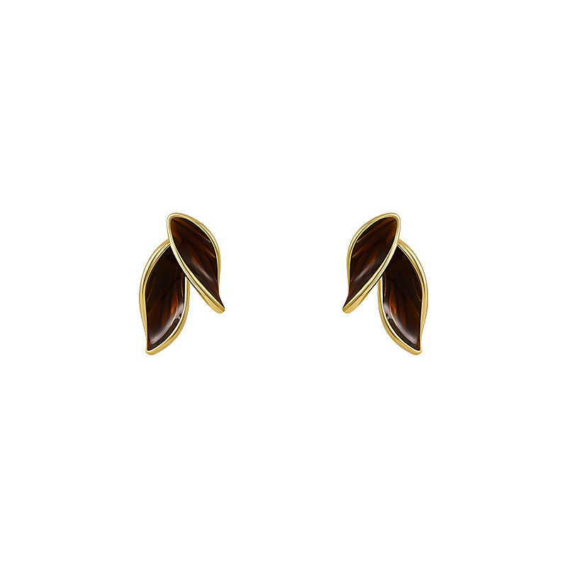 Maillard earrings for women, light luxury, high-end and temperament earrings