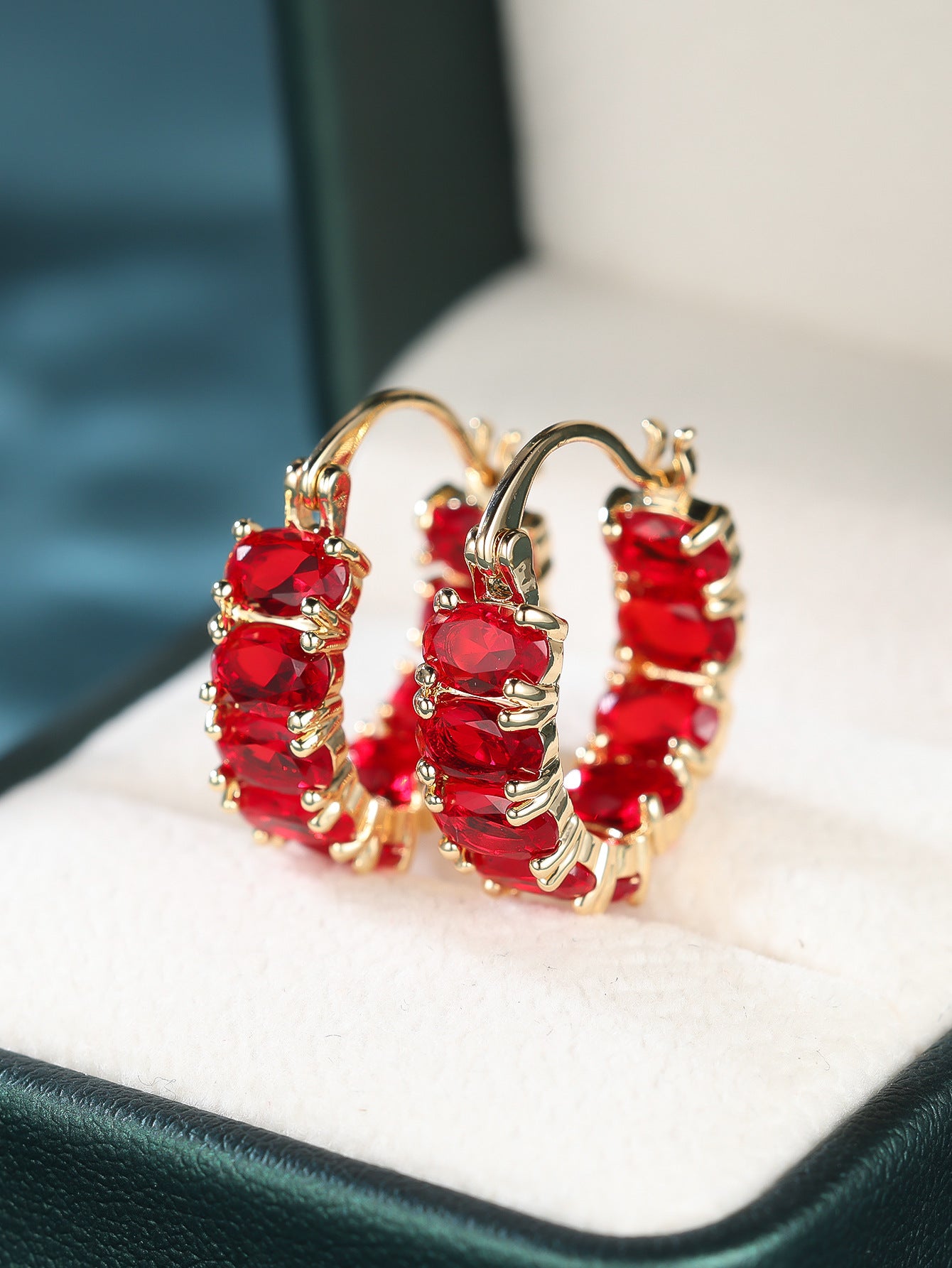 Egg-shaped Generous Earrings Ear Clip Women - AstroVerse™