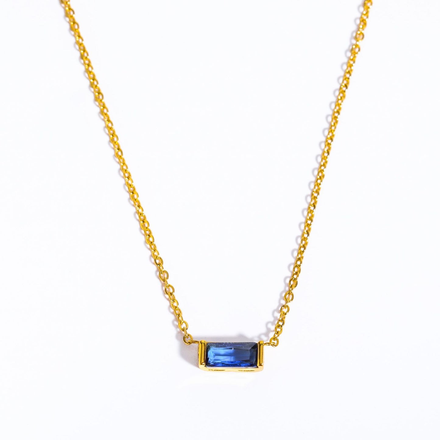 Twelve Birthday Stone Necklace 12 Birthday Stone Zirconia