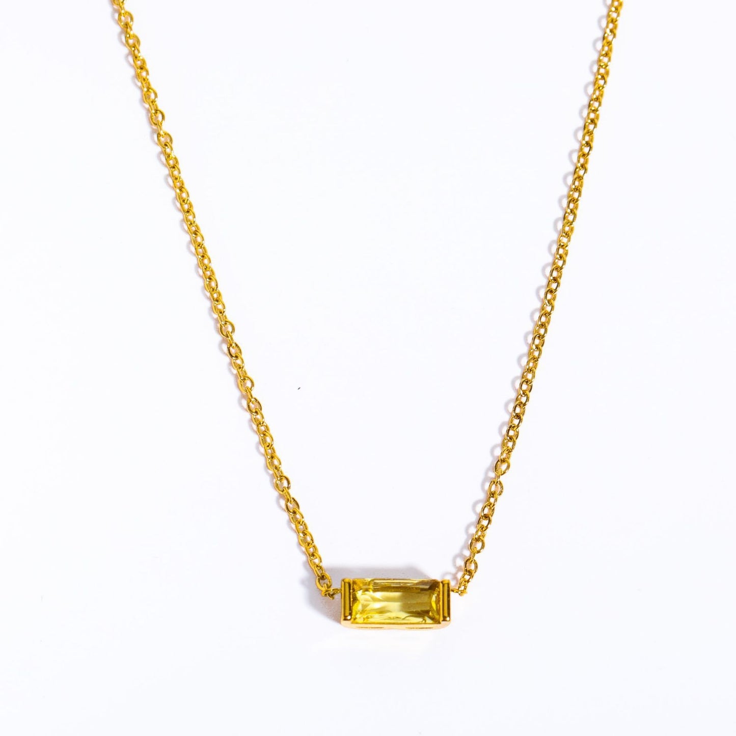 Twelve Birthday Stone Necklace 12 Birthday Stone Zirconia
