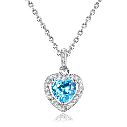 Natural Colored Gems Amethyst Sterling Silver S925 Necklace For Women - AstroVerse™