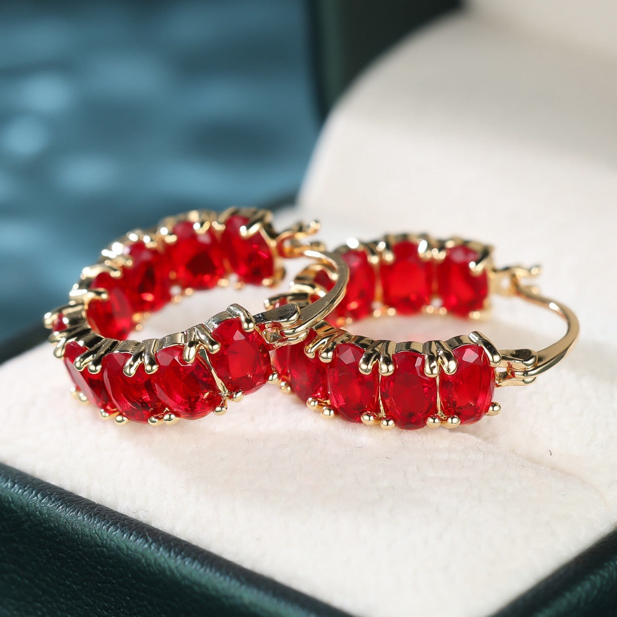 Egg-shaped Generous Earrings Ear Clip Women - AstroVerse™