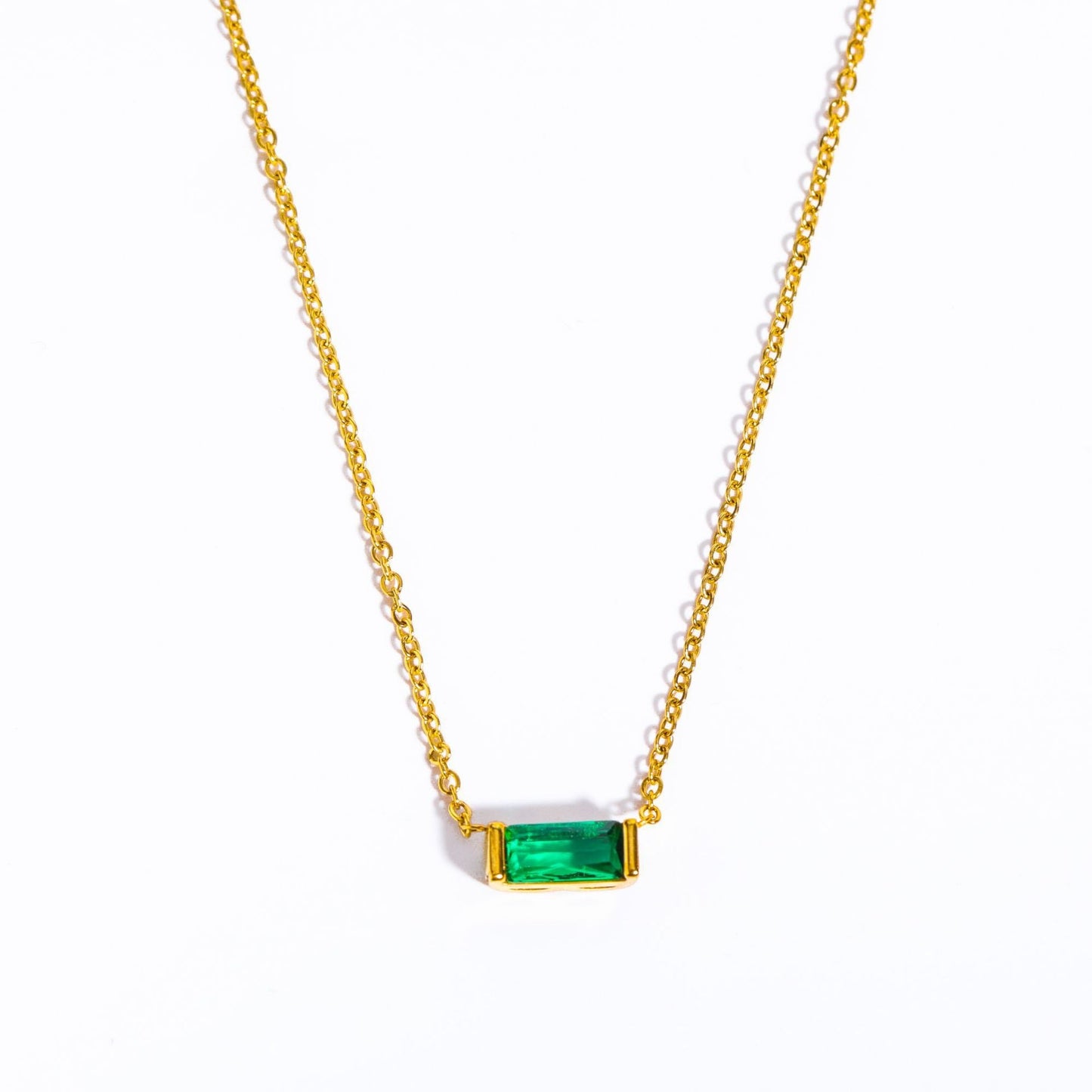 Twelve Birthday Stone Necklace 12 Birthday Stone Zirconia