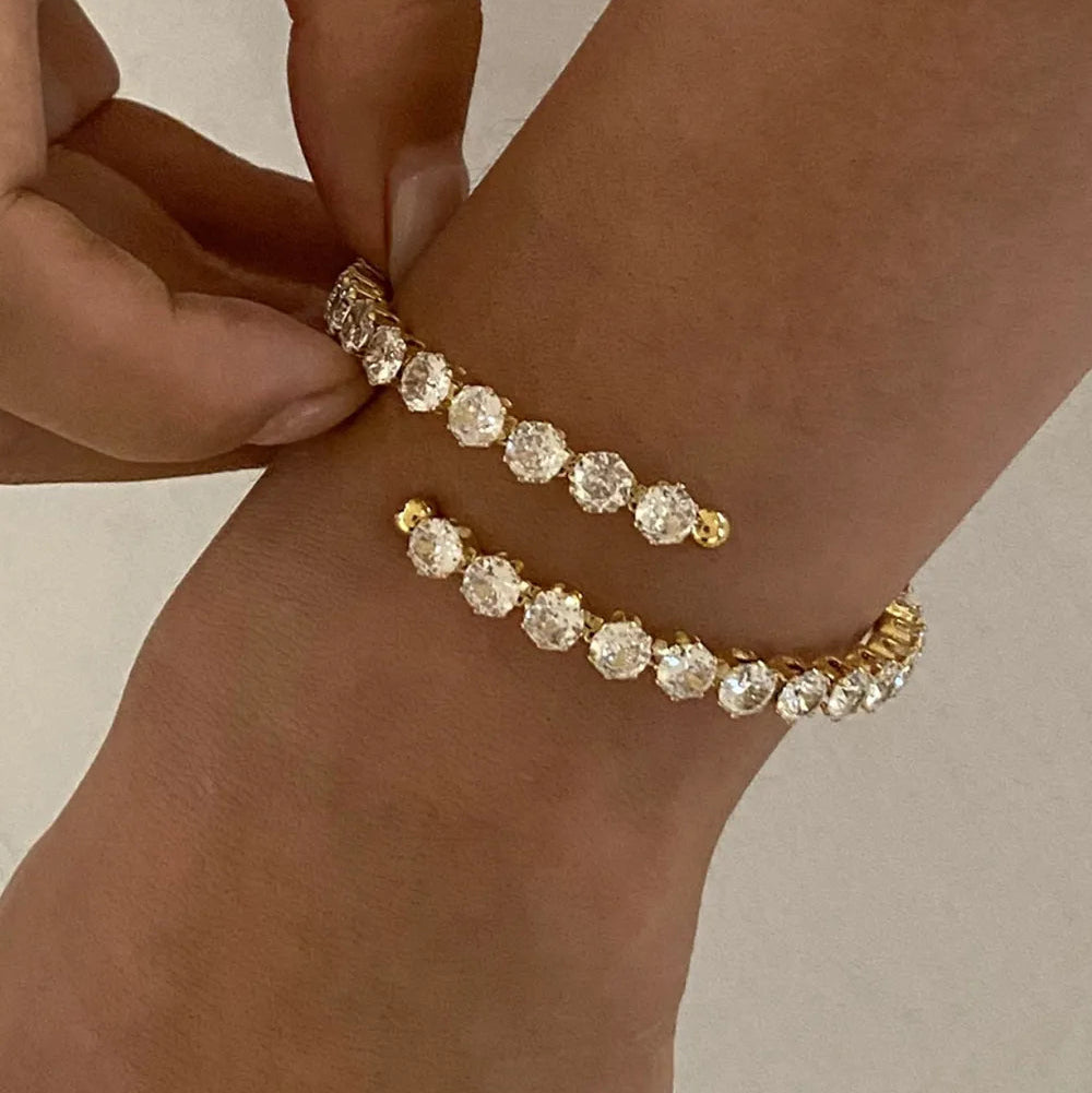 Zirconia Stainless Steel Bracelet - AstroVerse™