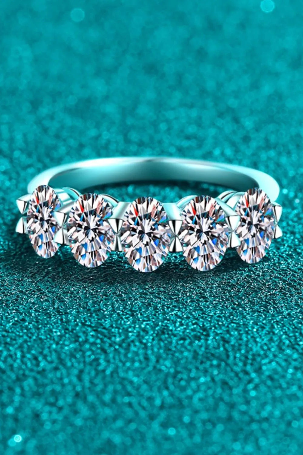 2.5 Carat Moissanite 925 Sterling Silver Ring - AstroVerse™