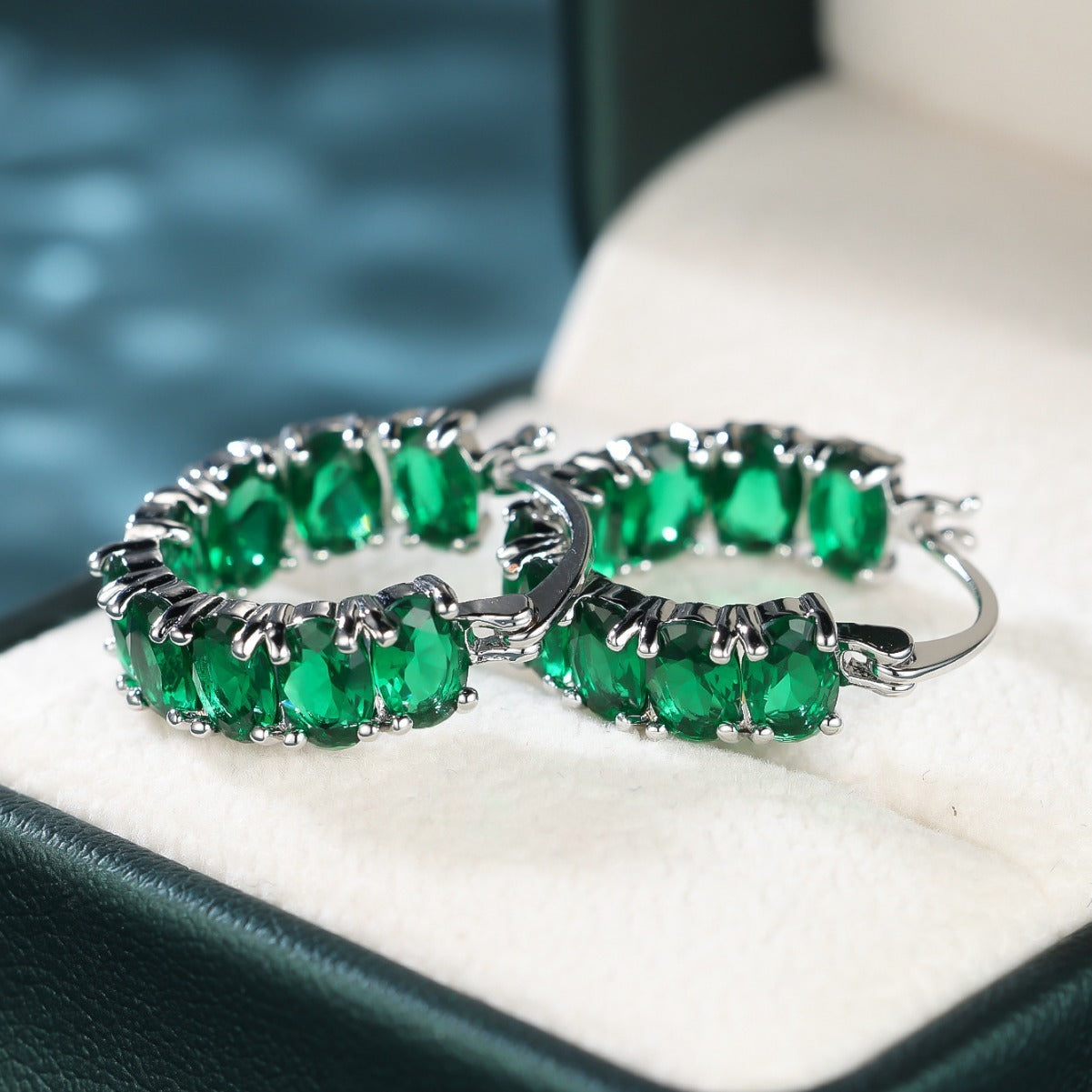 Egg-shaped Generous Earrings Ear Clip Women - AstroVerse™