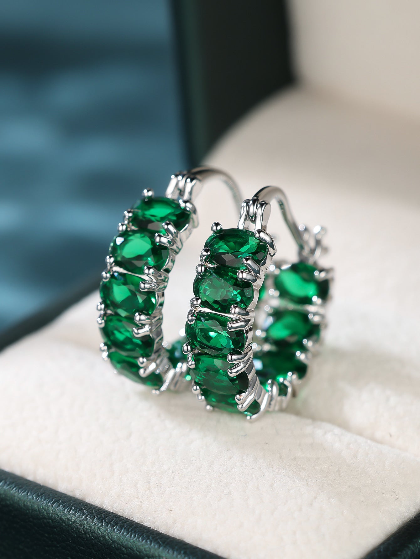 Egg-shaped Generous Earrings Ear Clip Women - AstroVerse™