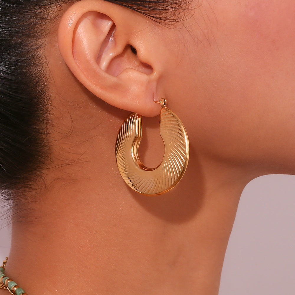 European and American fashion exaggerated niche design earrings - AstroVerse™