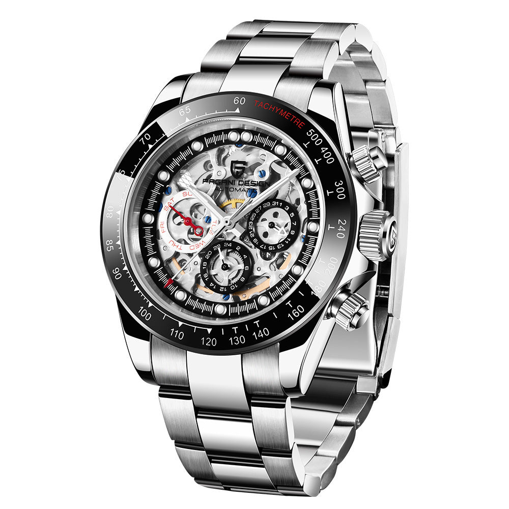 Paganidesign Men's Multifunction Automatic Mechanical Watch