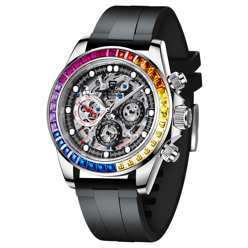 Paganidesign Men's Multifunction Automatic Mechanical Watch