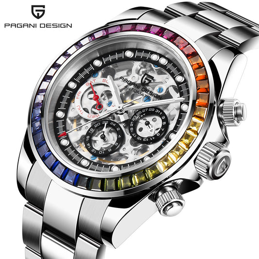 Paganidesign Men's Multifunction Automatic Mechanical Watch