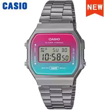Casio watch for women 7 years of electricity top brand lLED lighting