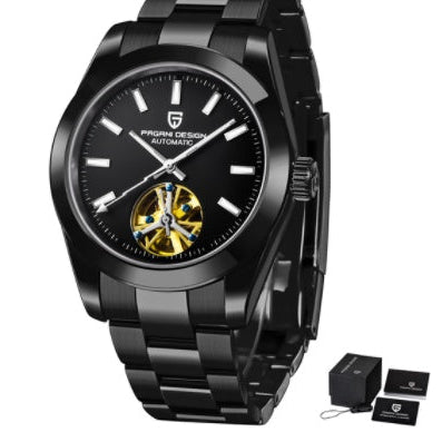 PAGANI 1658 New Automatic Mechanical Watch Stainless Steel Strap Depth Waterproof Men's Watch - AstroVerse™