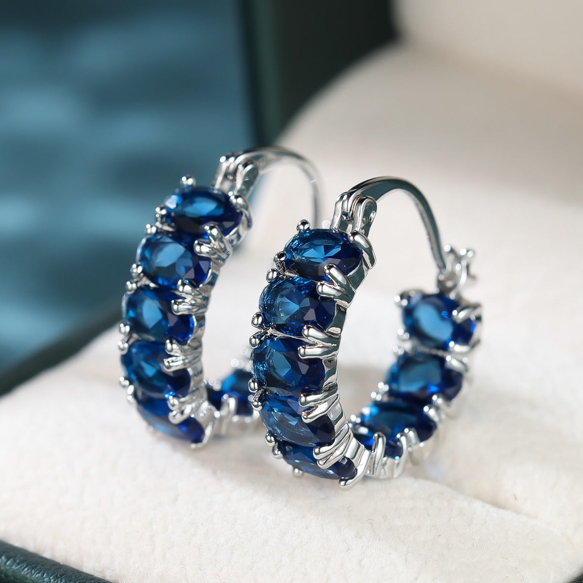 Egg-shaped Generous Earrings Ear Clip Women - AstroVerse™